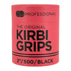LJ Professional - 2" Waved Kirbi Grips - Black (500pcs)