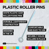 LJ Professional - Plastic Roller Pins (250pcs)
