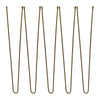 LJ Professional - 3" Plain Pins - Blonde (500pcs)