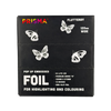 Prisma PopUp Embossed Foil Flutterby Black (120mm X 273mm) (500pcs)