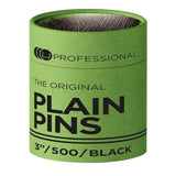 LJP - 3" Hairpins Plain x500 - Black (LJ/143-01)