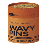 LJP - 2.5" Fine Wavy Hairpins x1000 - Blonde (LJ/146-30)