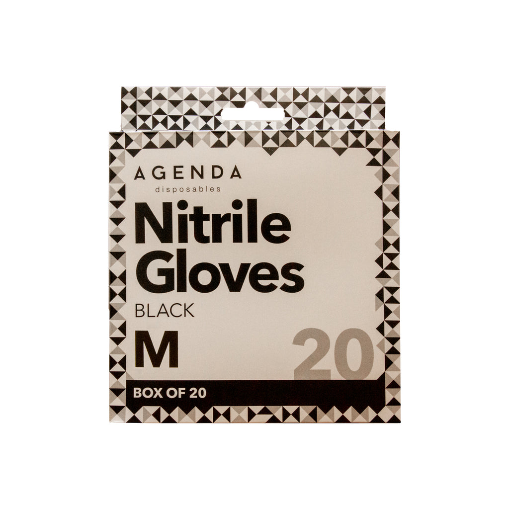 AGENDA Disposables - Nitrile Gloves - UltraFlex - Black