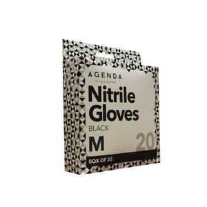 AGENDA Disposables - Nitrile Gloves - UltraFlex - Black
