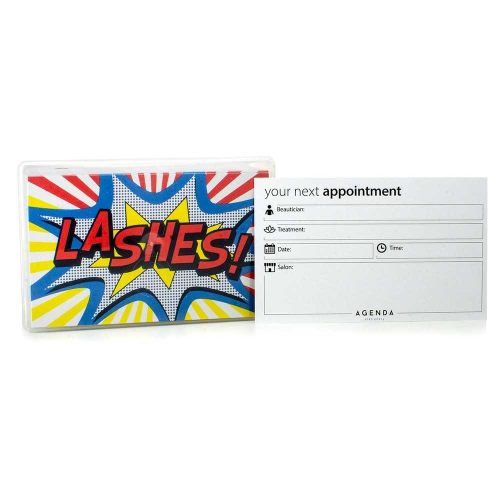 Appointment Cards (AP10B Pop Art Lashes)