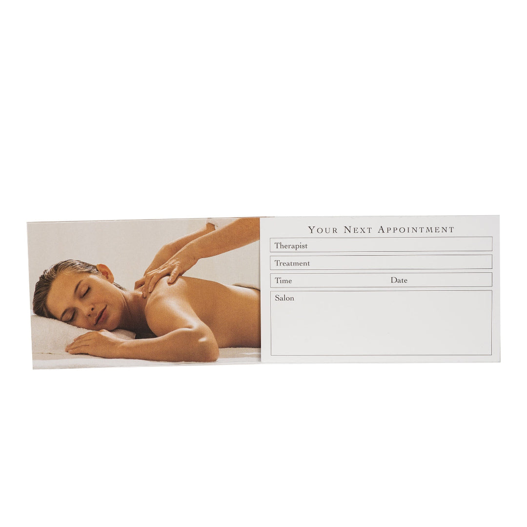 Appointment Cards - Massage (AP4B) (L'Oreal)