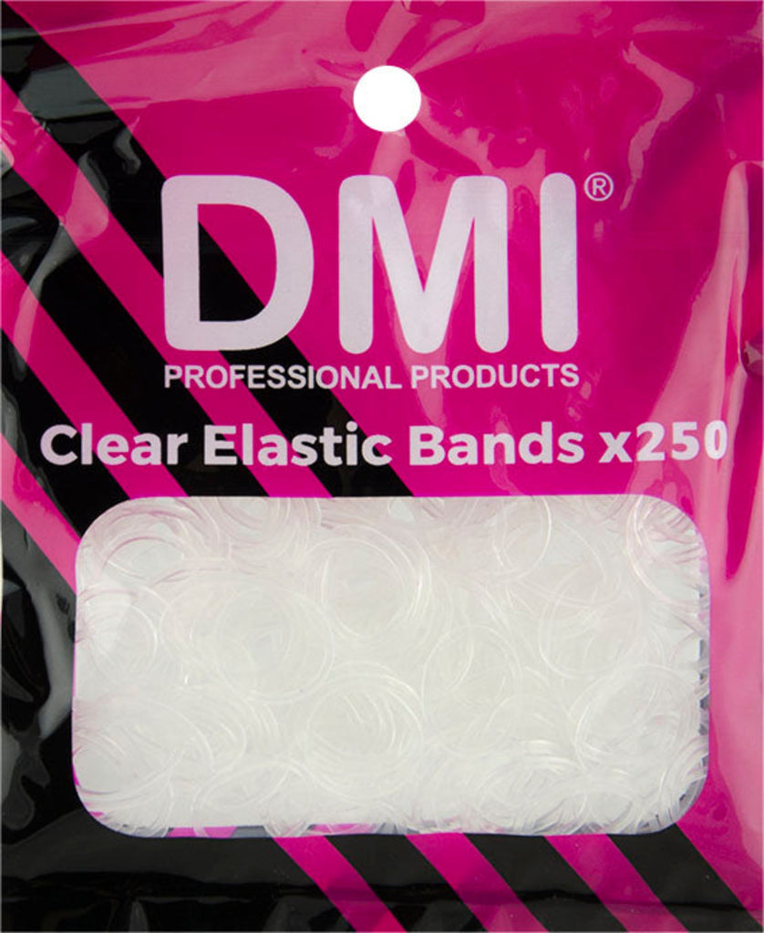 DMI Elastic Bands x 250 - Clear