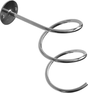 Spiral Dryer Holder Wall Mounted - Chrome